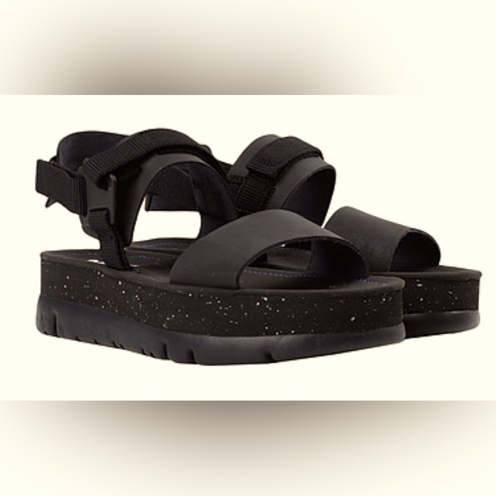 Brand new Camper Oruga up black sandals
